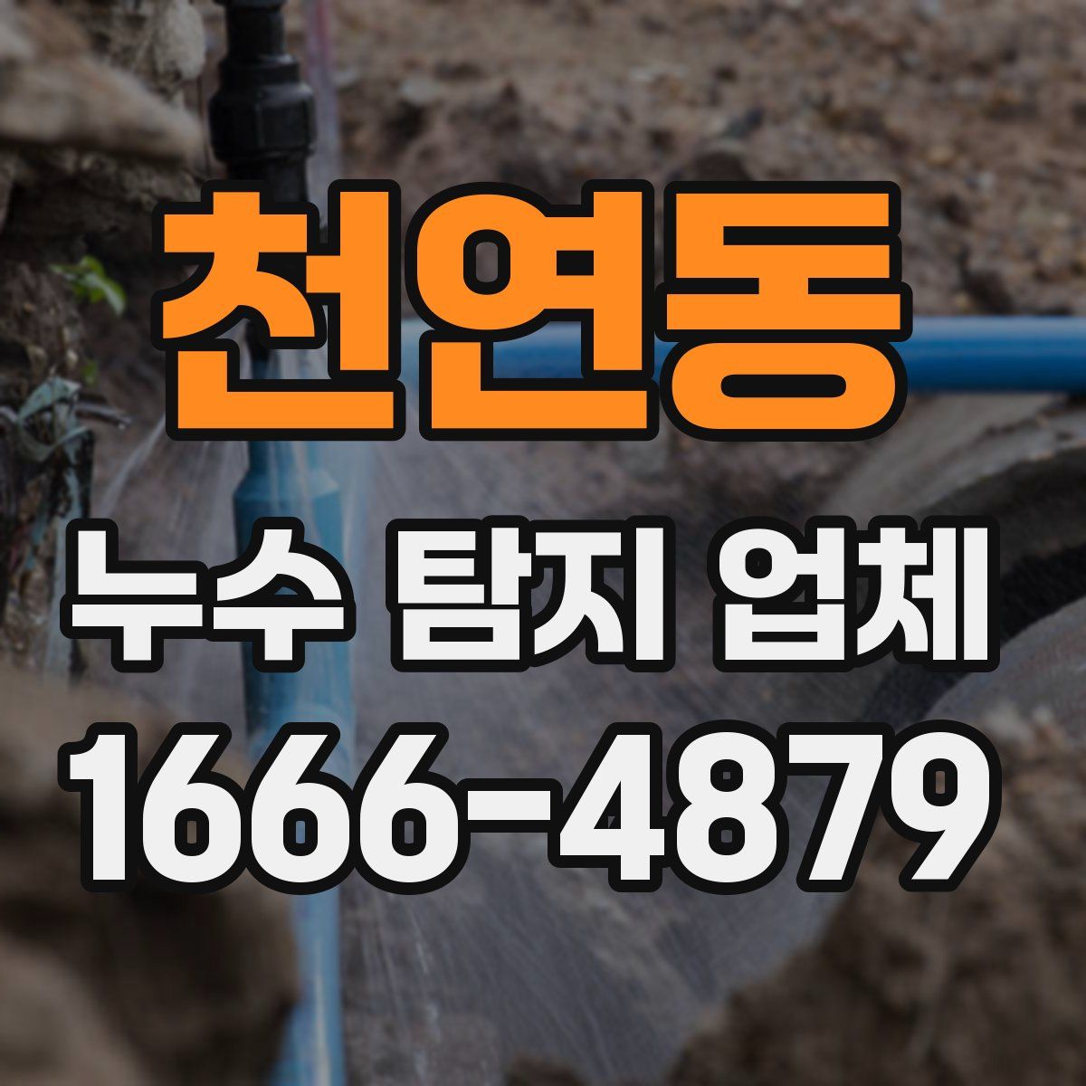 천연동 누수 탐지 업체