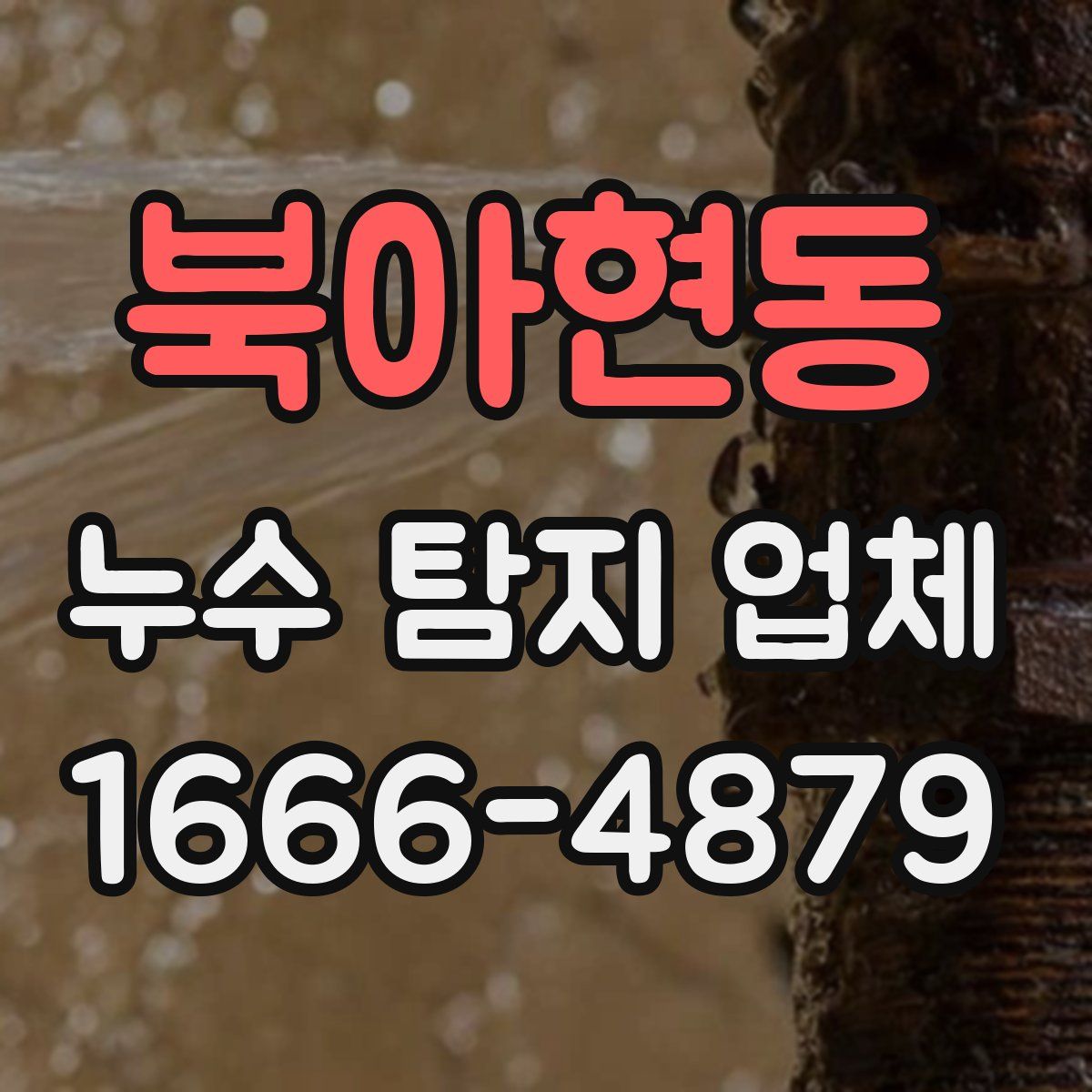 북아현동 누수 탐지 업체