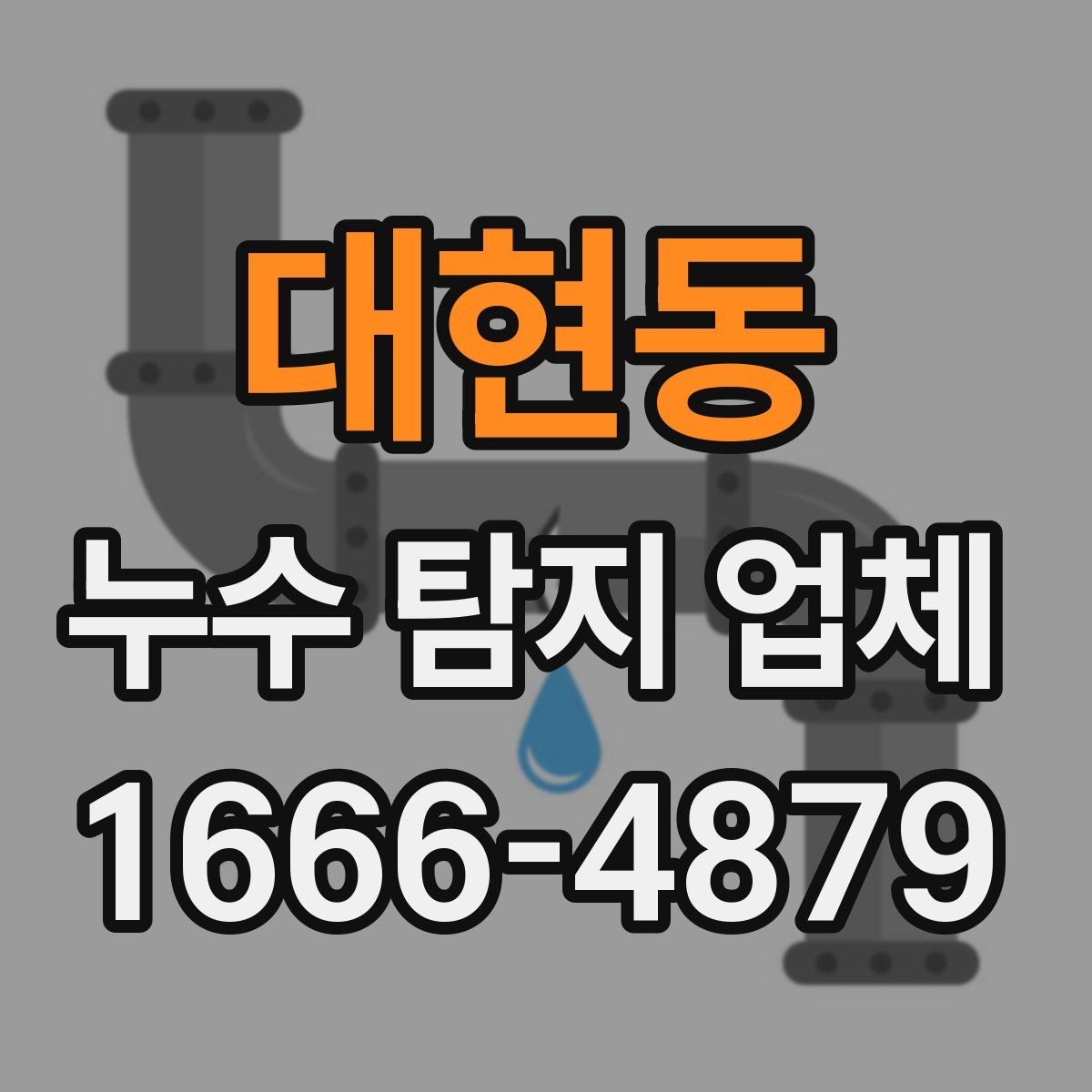 대현동 누수 탐지 업체