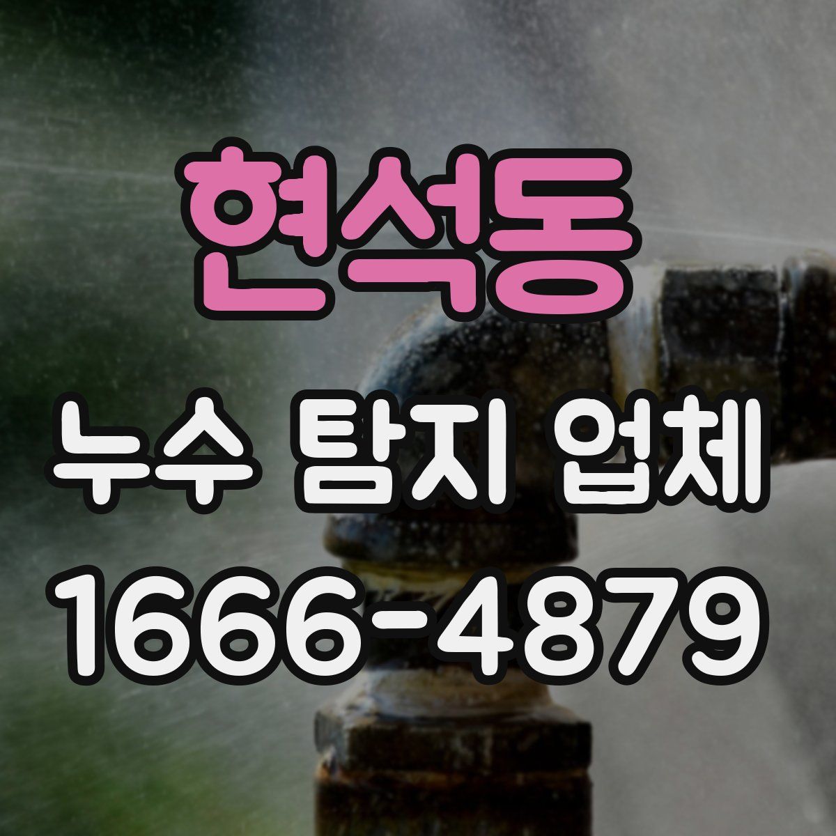 현석동 누수 탐지 업체