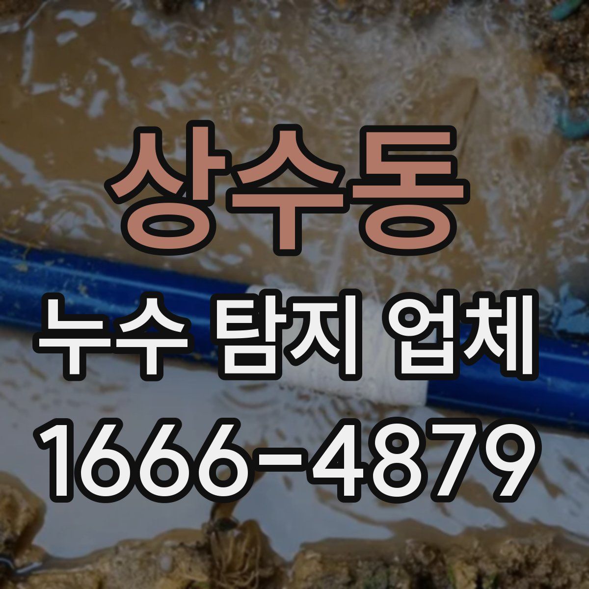 상수동 누수 탐지 업체