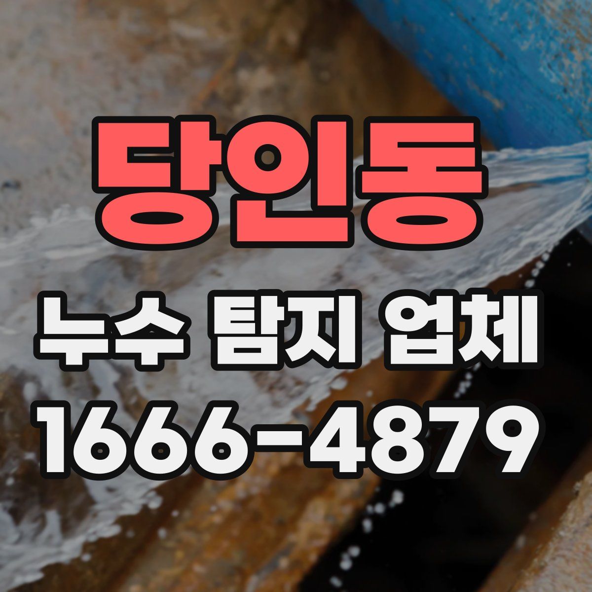 당인동 누수 탐지 업체