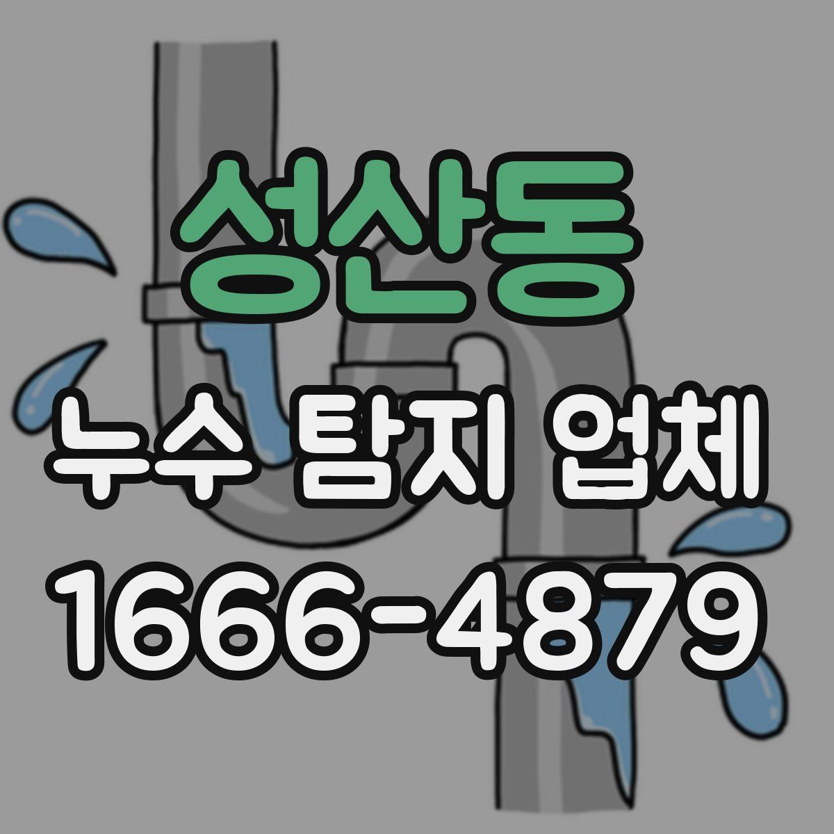 성산동 누수 탐지 업체