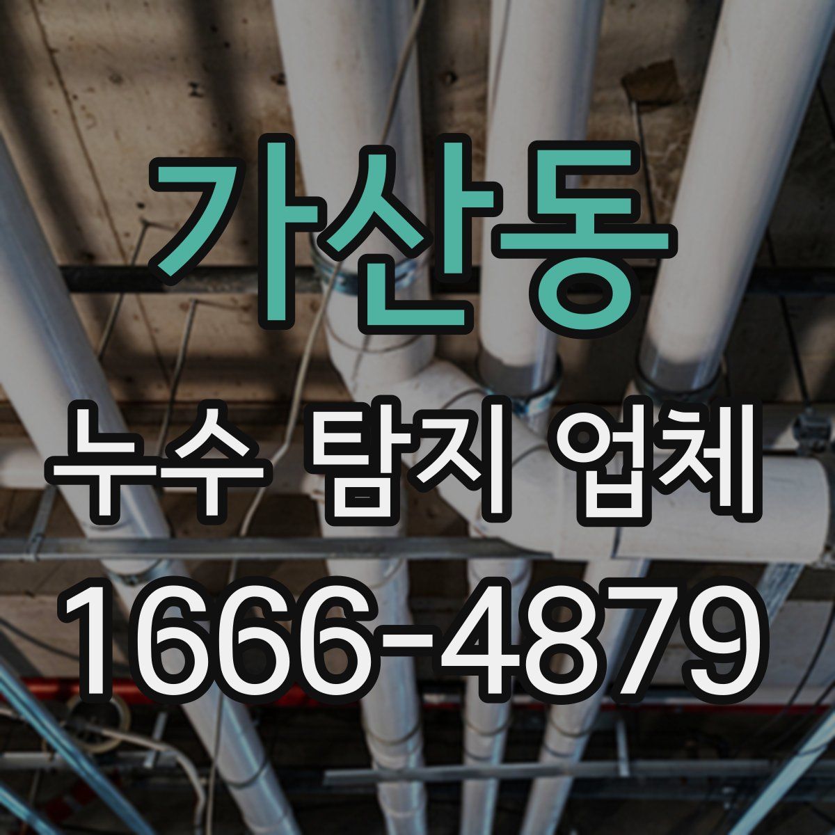 가산동 누수 탐지 업체