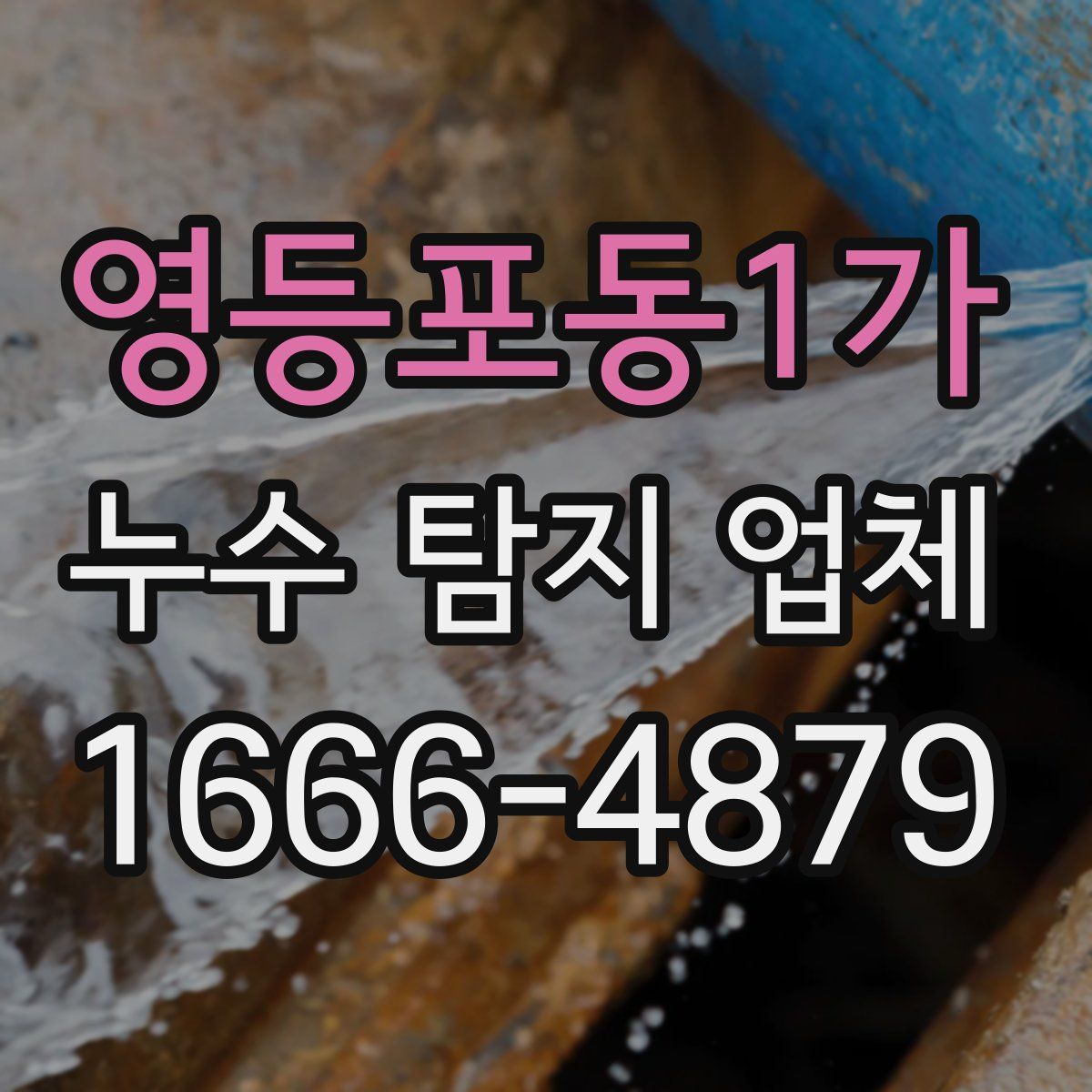 영등포동1가 누수 탐지 업체
