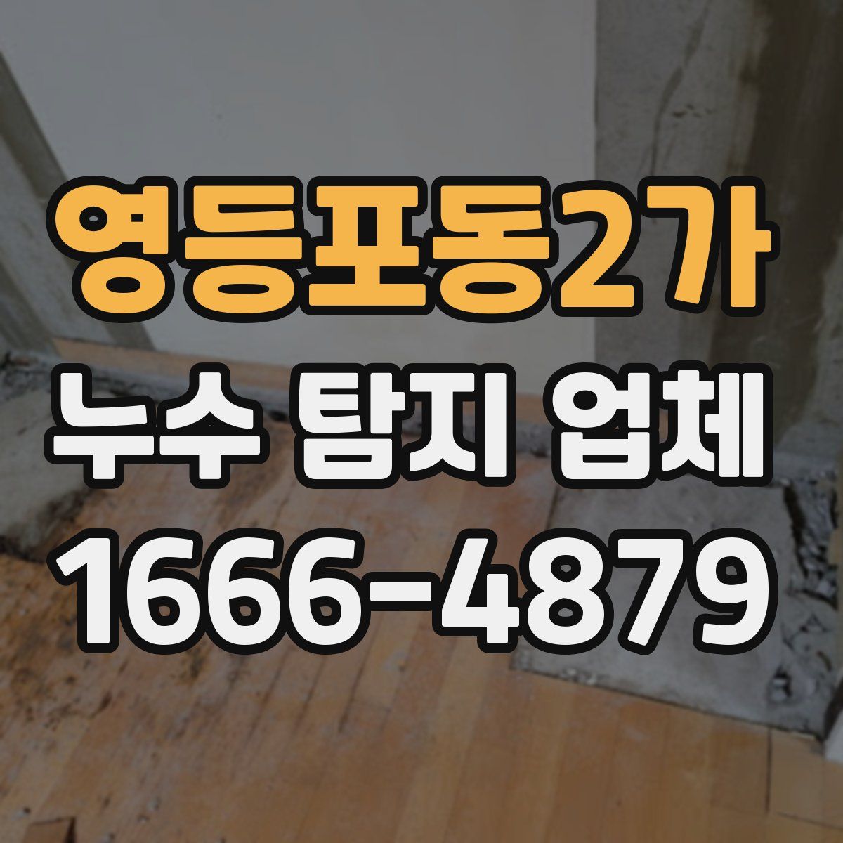 영등포동2가 누수 탐지 업체