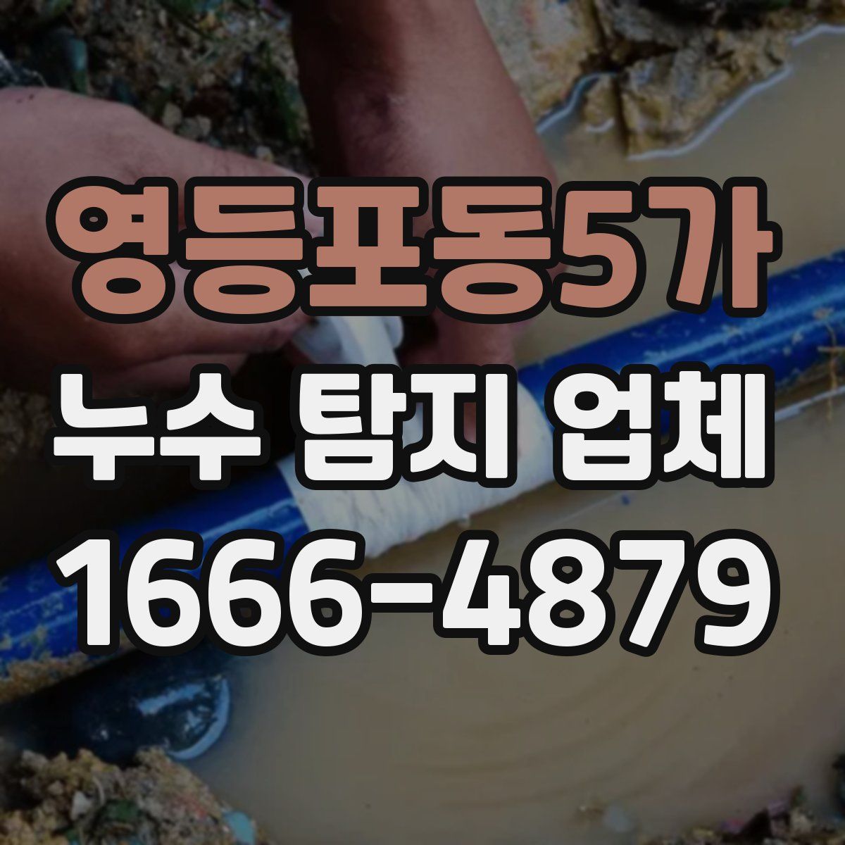 영등포동5가 누수 탐지 업체
