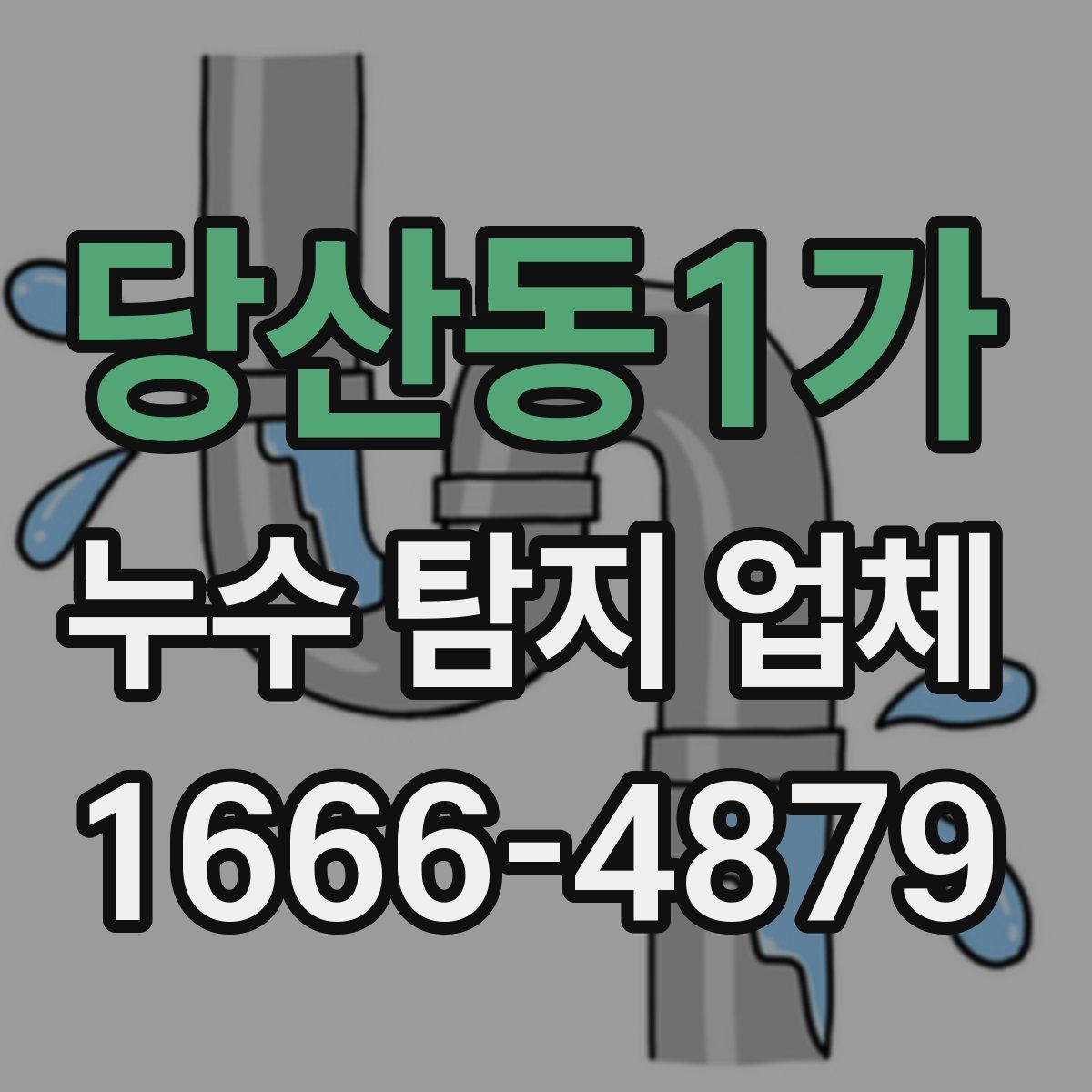 당산동1가 누수 탐지 업체