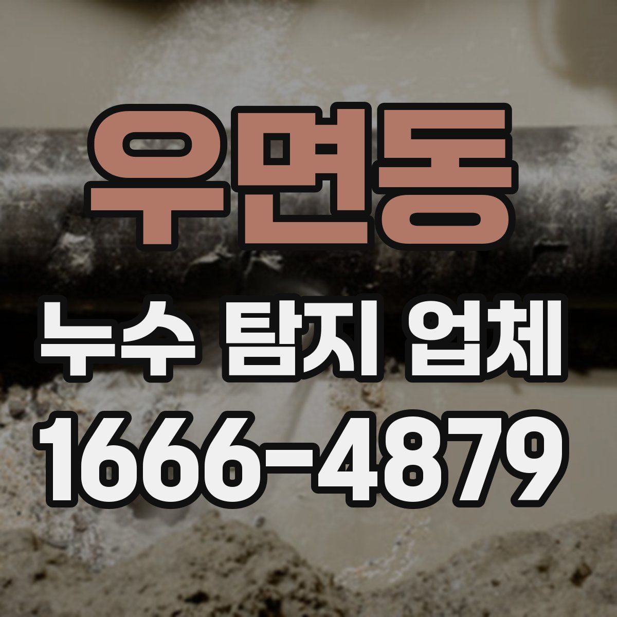 우면동 누수 탐지 업체