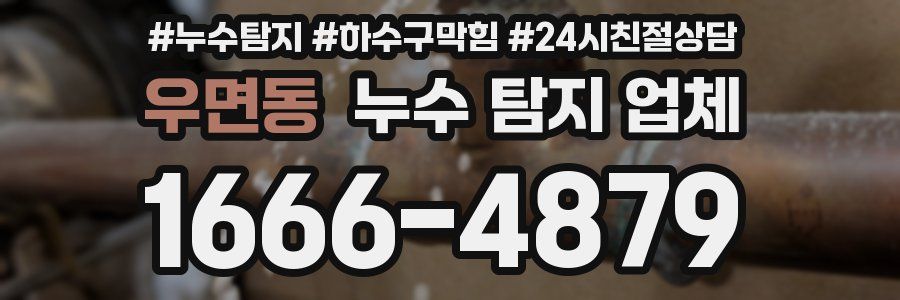 우면동 누수 탐지 업체