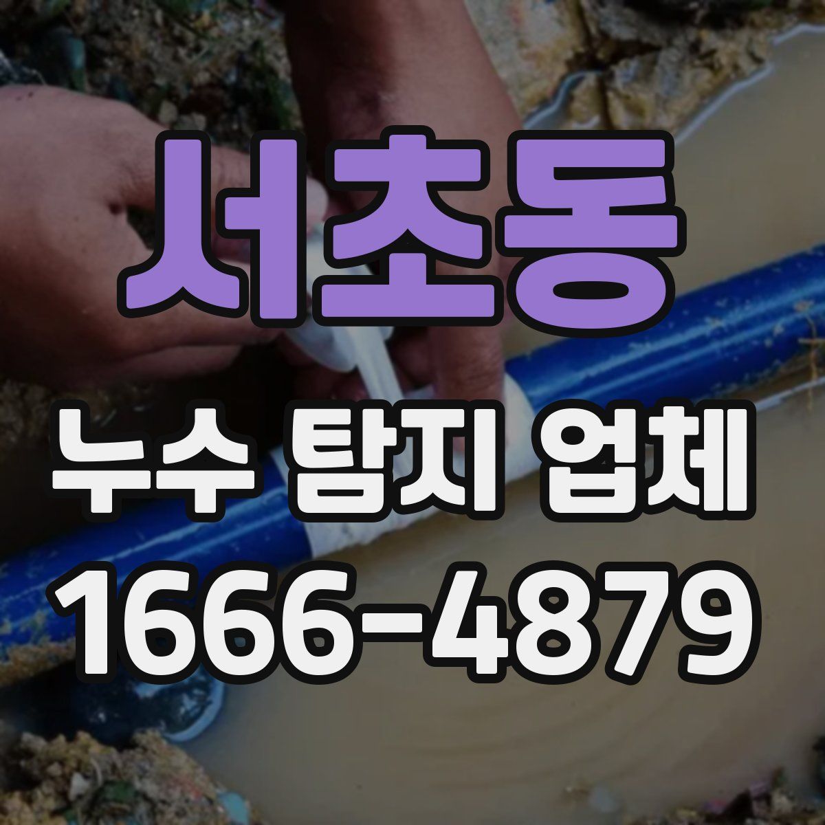 서초동 누수 탐지 업체
