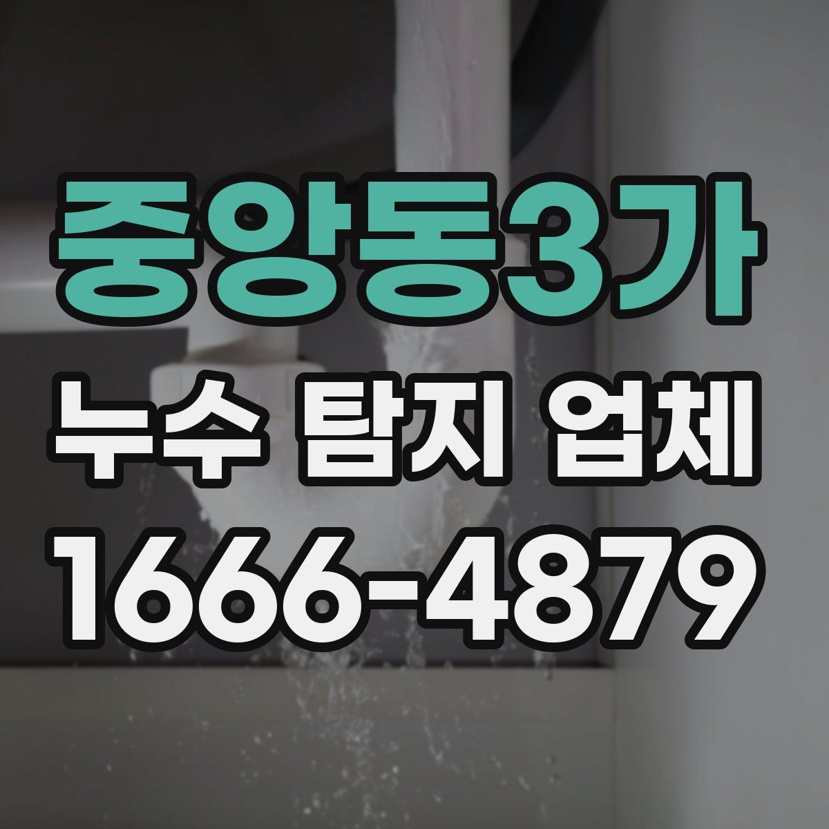중앙동3가 누수 탐지 업체