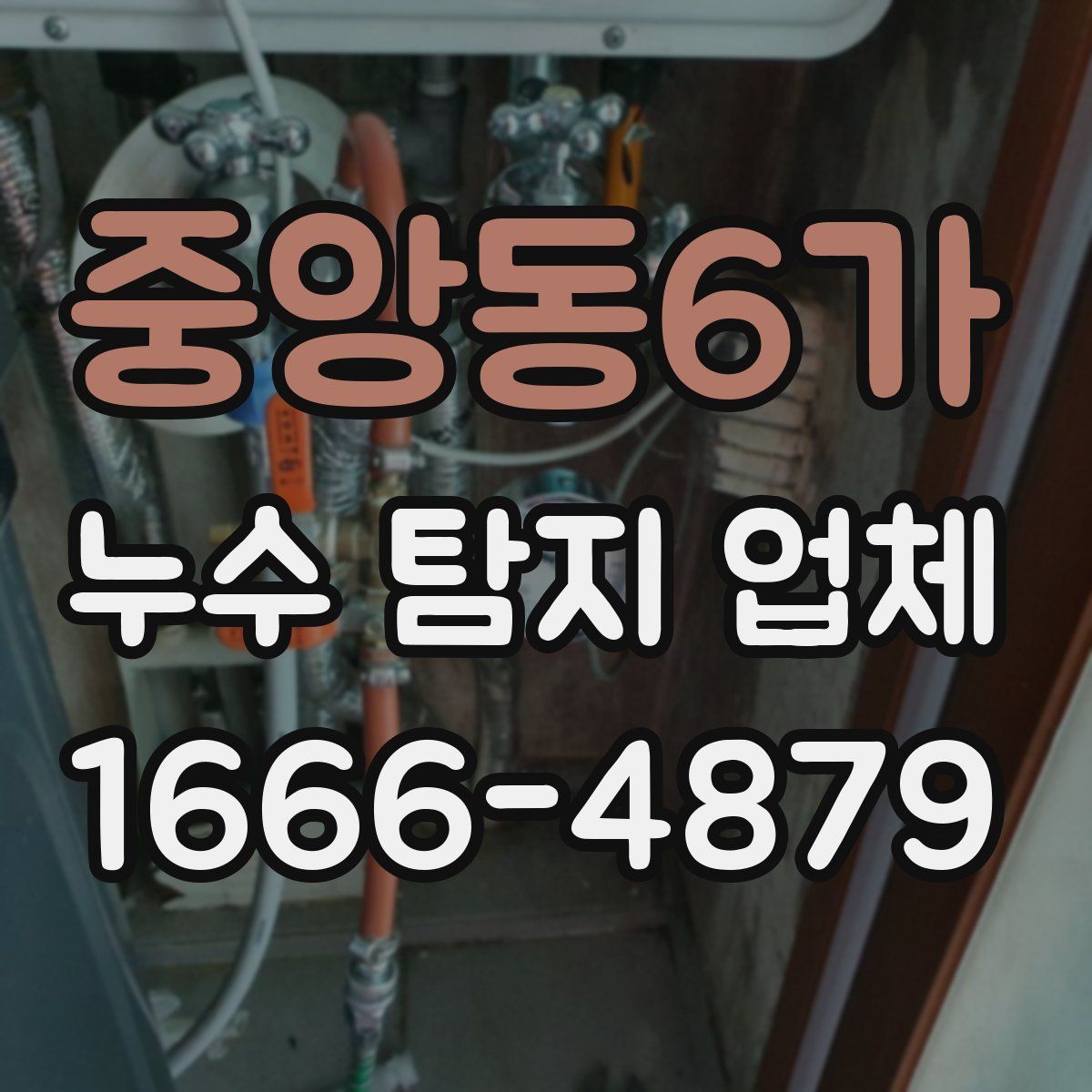 중앙동6가 누수 탐지 업체