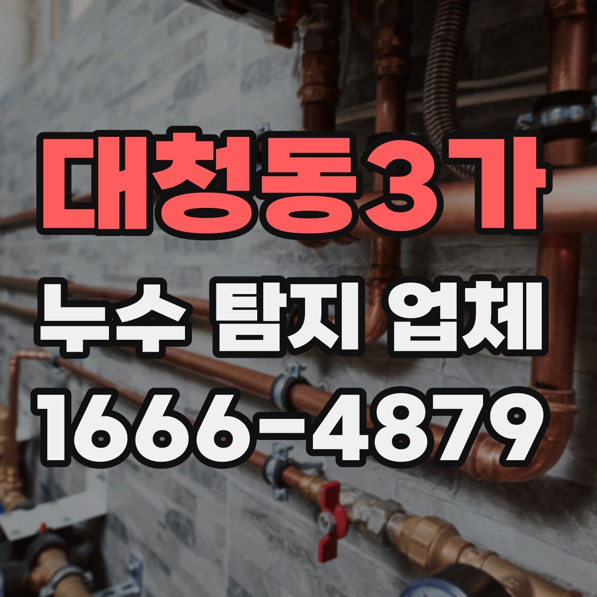 대청동3가 누수 탐지 업체