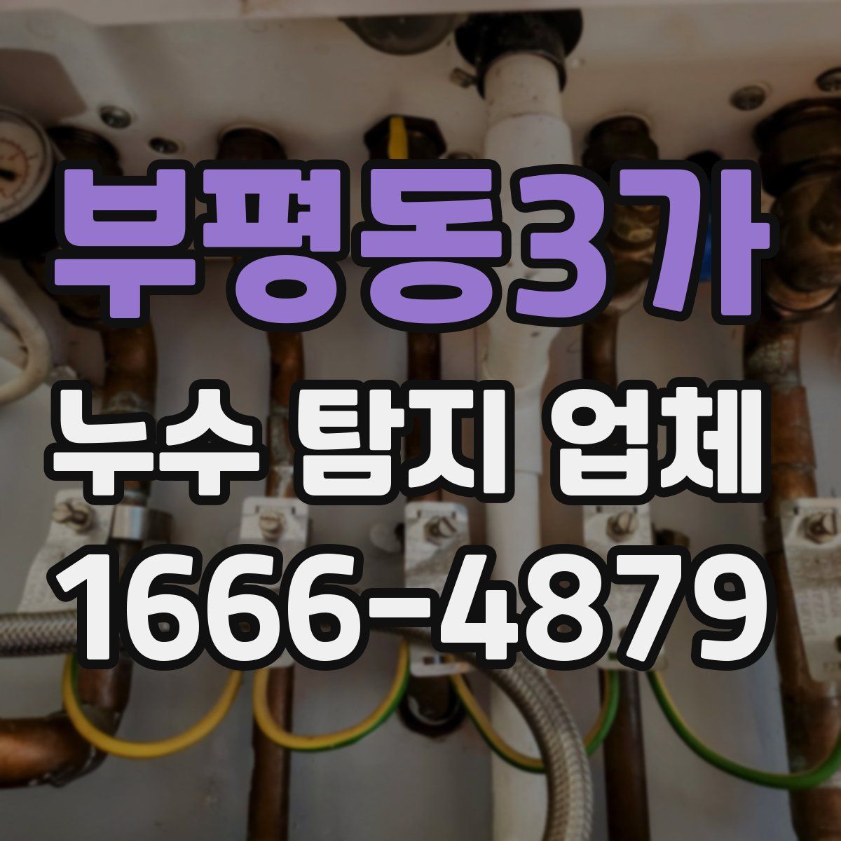 부평동3가 누수 탐지 업체