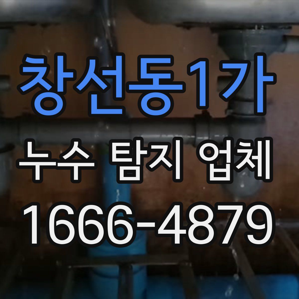 창선동1가 누수 탐지 업체