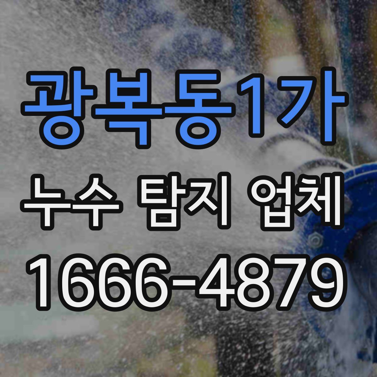 광복동1가 누수 탐지 업체