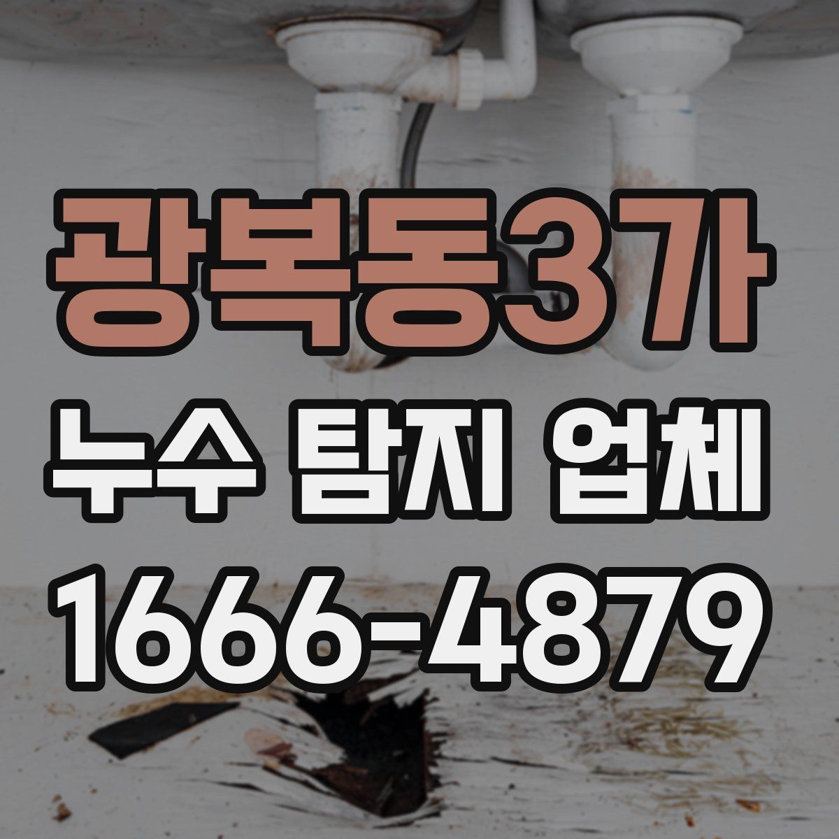 광복동3가 누수 탐지 업체