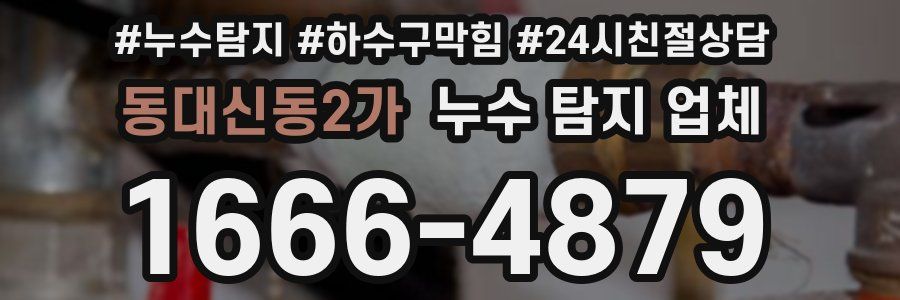 동대신동2가 누수 탐지 업체