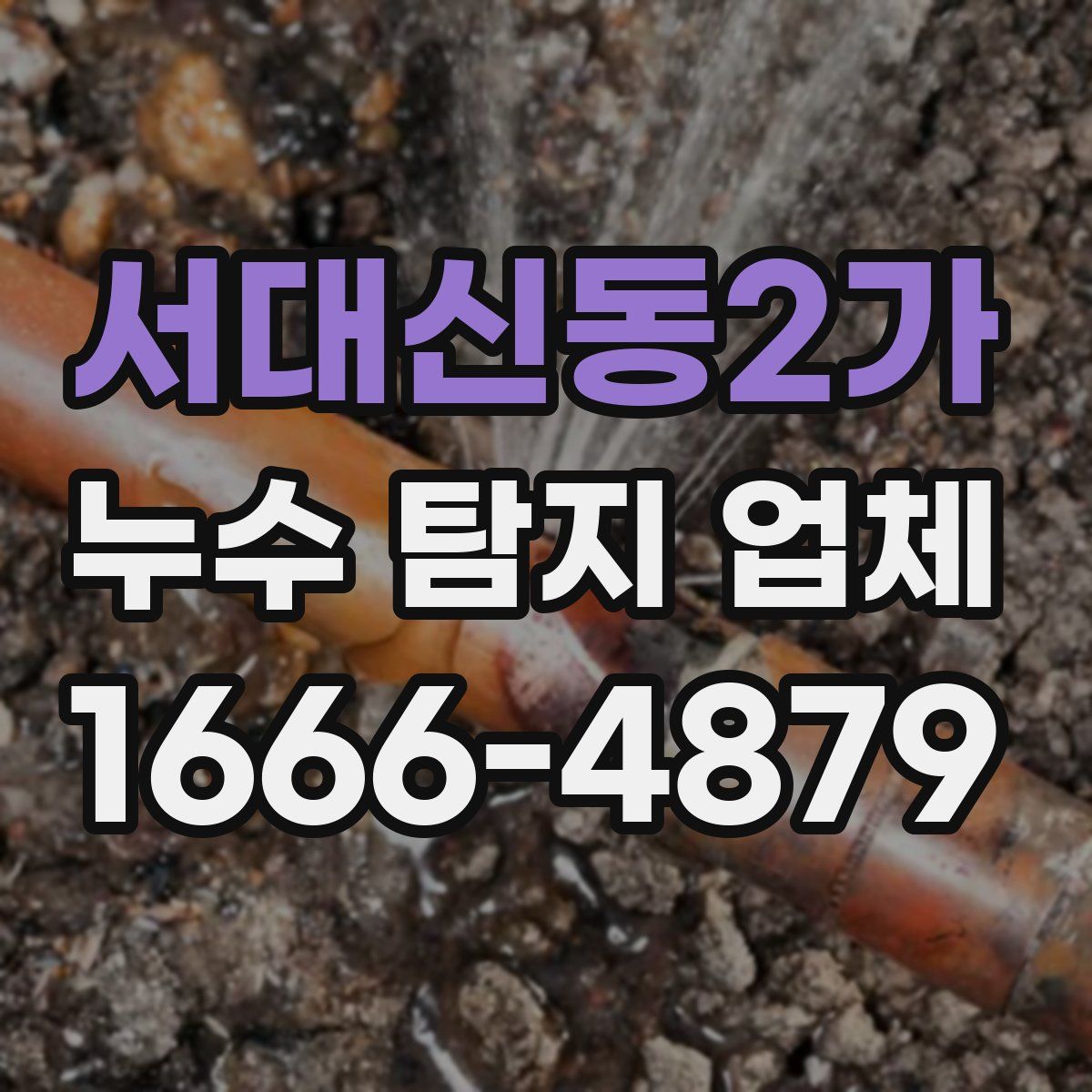 서대신동2가 누수 탐지 업체