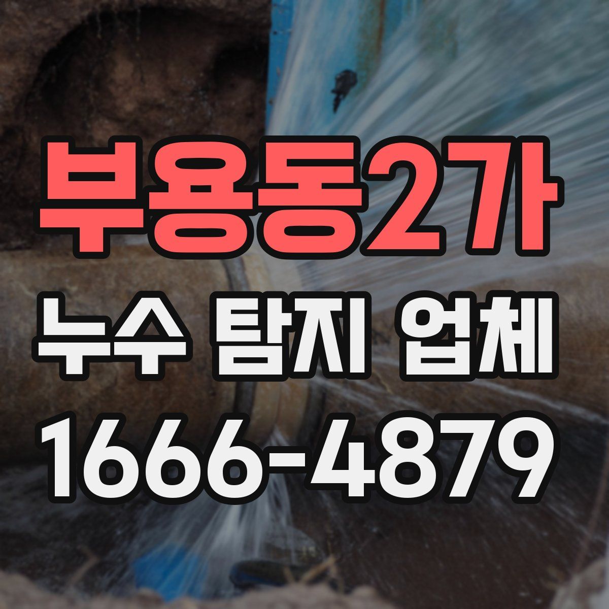 부용동2가 누수 탐지 업체