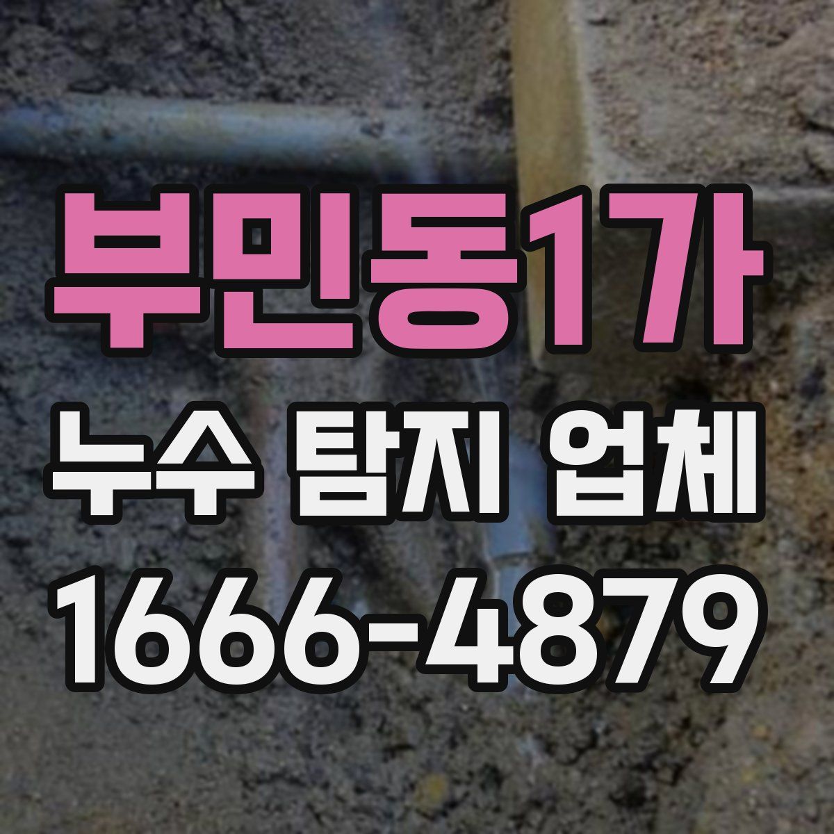 부민동1가 누수 탐지 업체