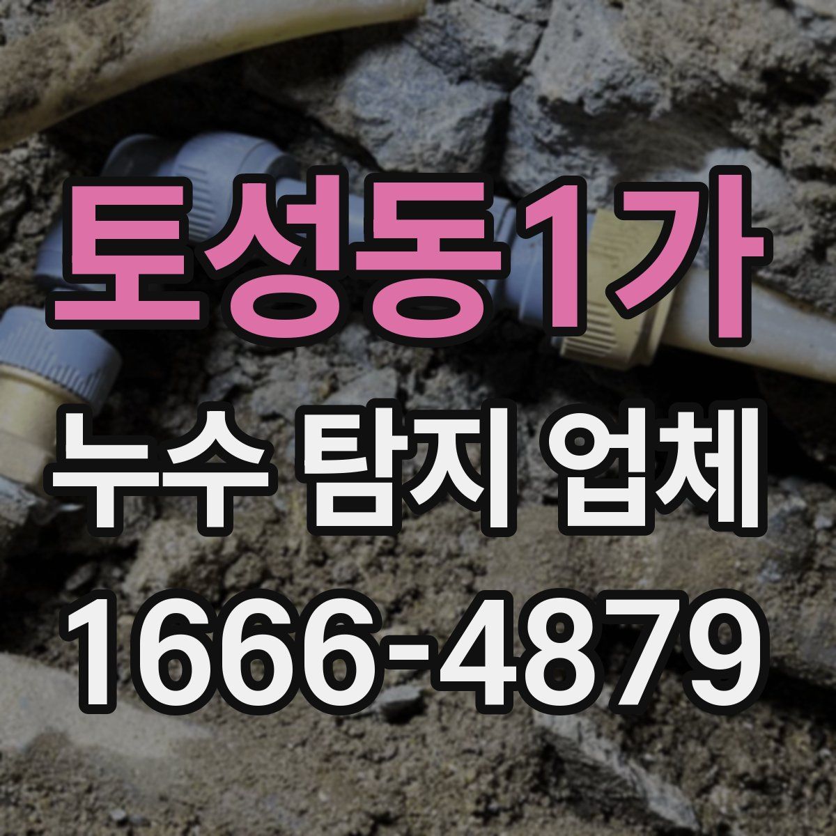 토성동1가 누수 탐지 업체