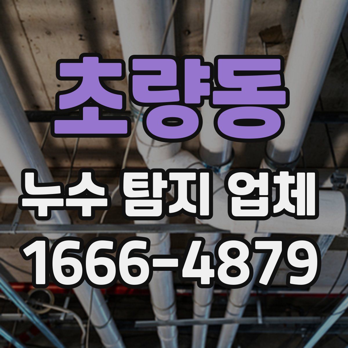초량동 누수 탐지 업체