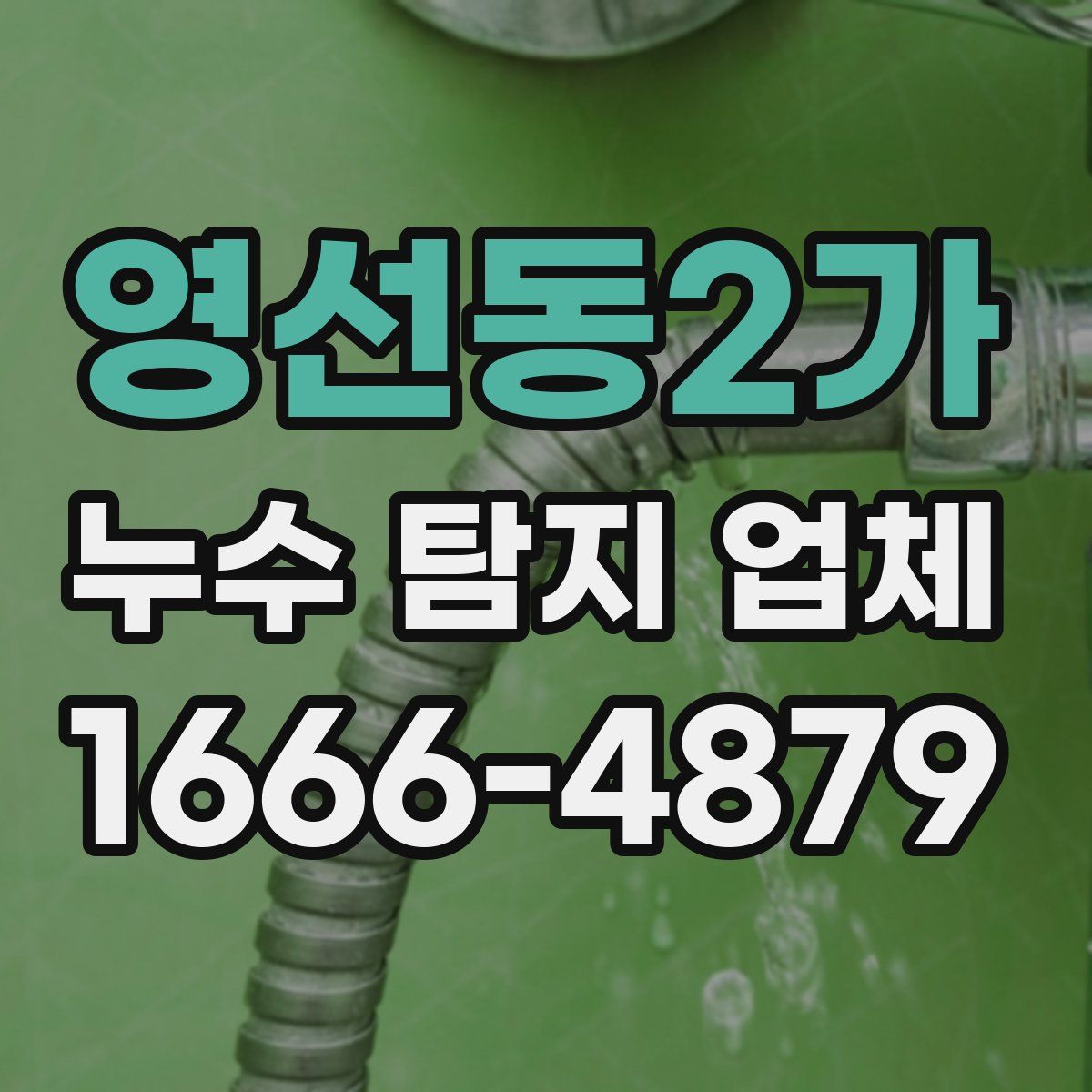 영선동2가 누수 탐지 업체