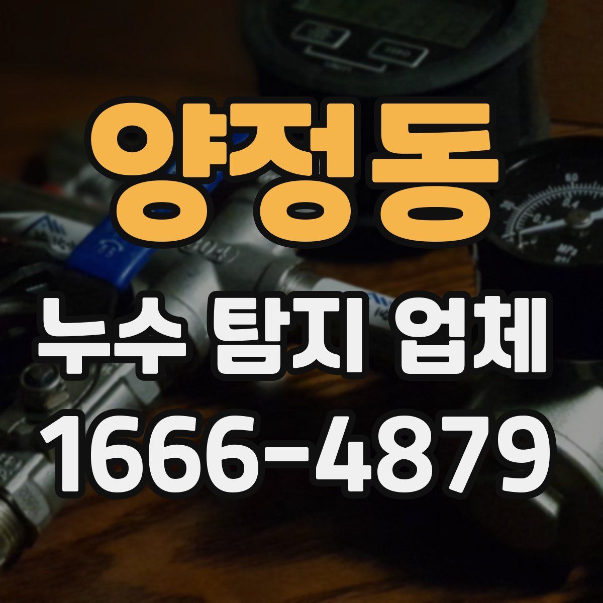 양정동 누수 탐지 업체