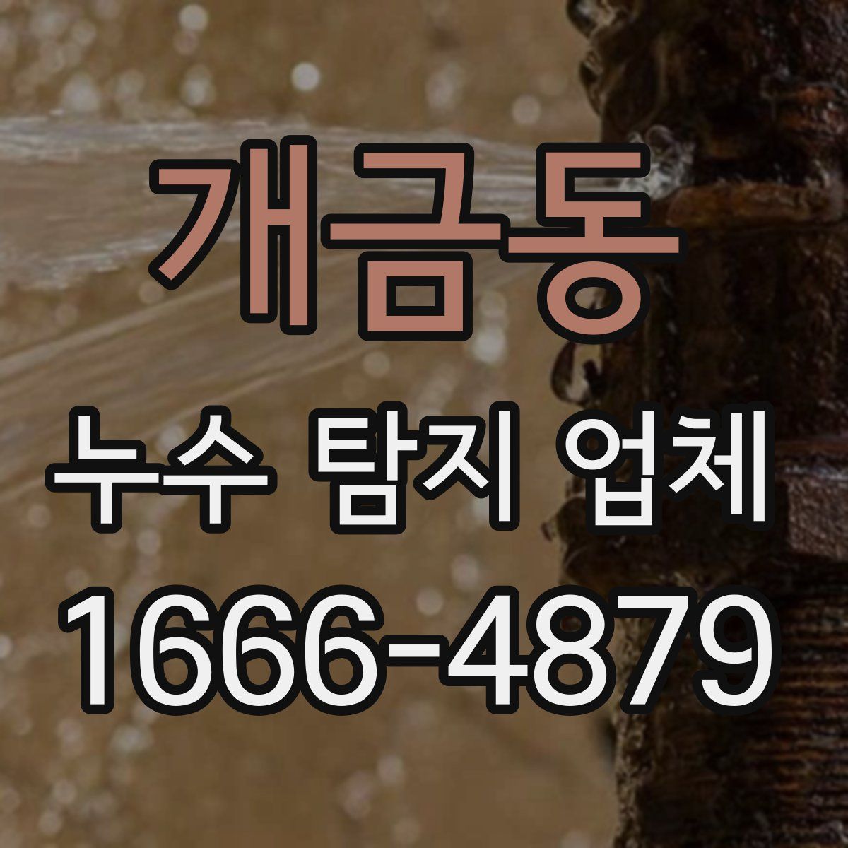 개금동 누수 탐지 업체