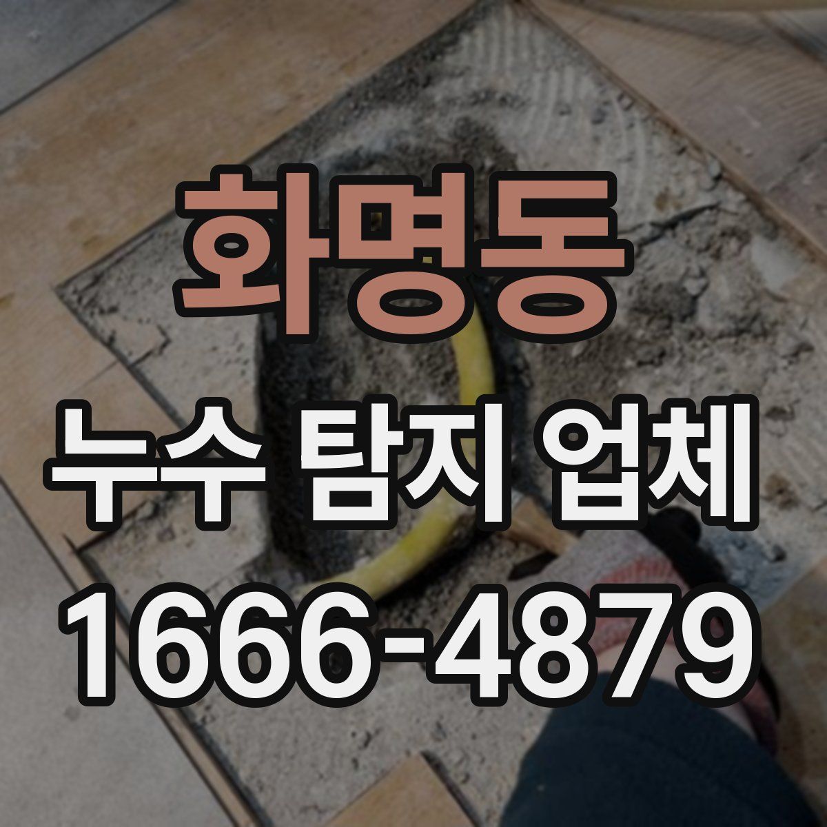 화명동 누수 탐지 업체