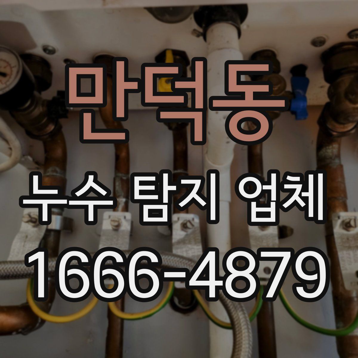 만덕동 누수 탐지 업체