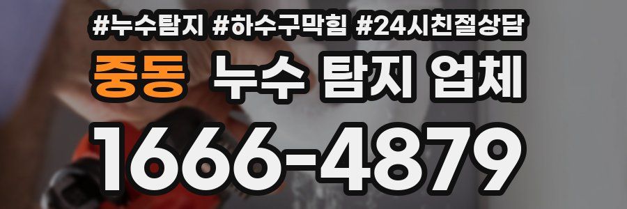 중동 누수 탐지 업체