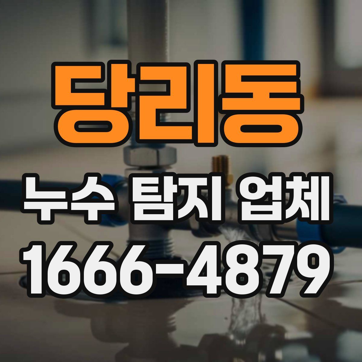 당리동 누수 탐지 업체