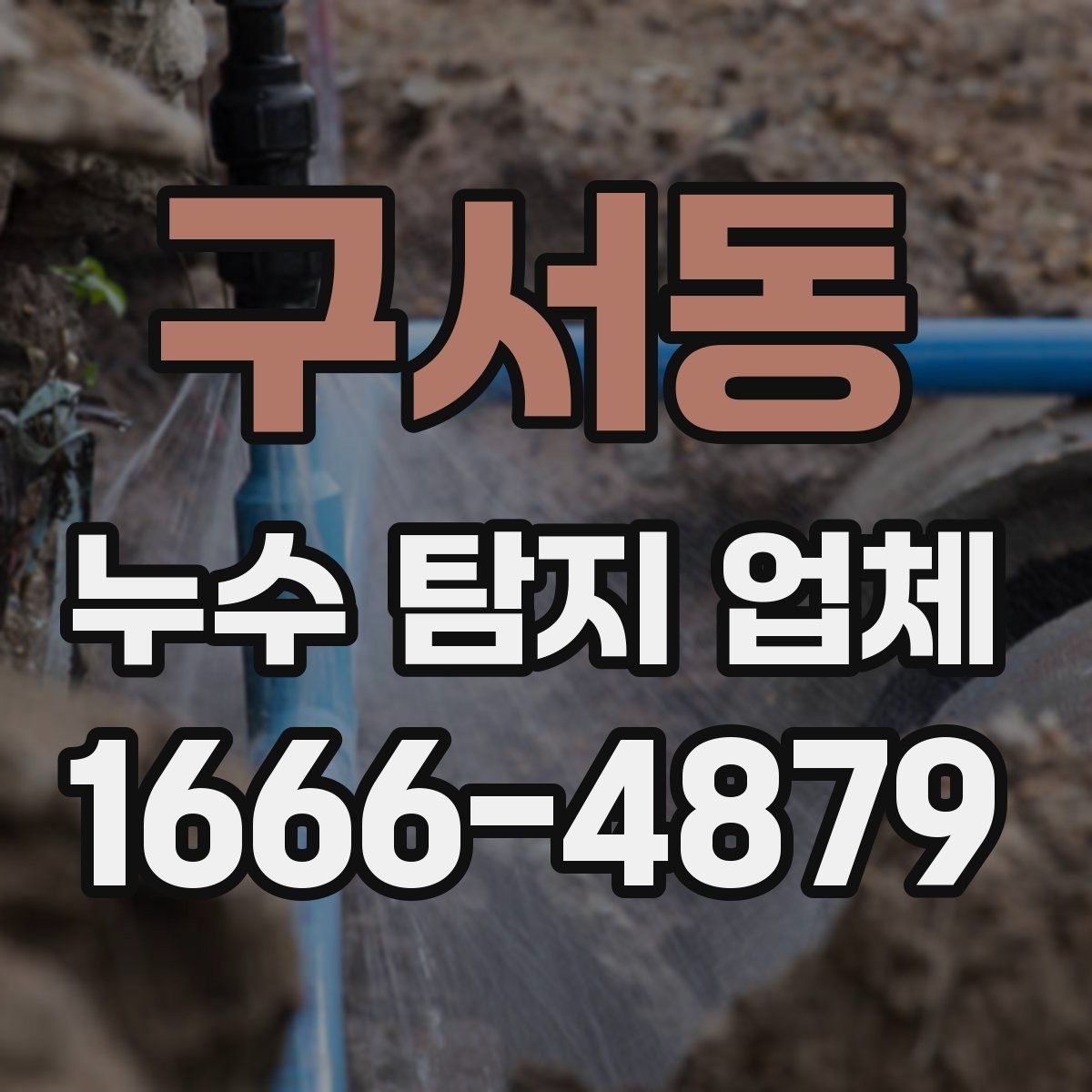 구서동 누수 탐지 업체