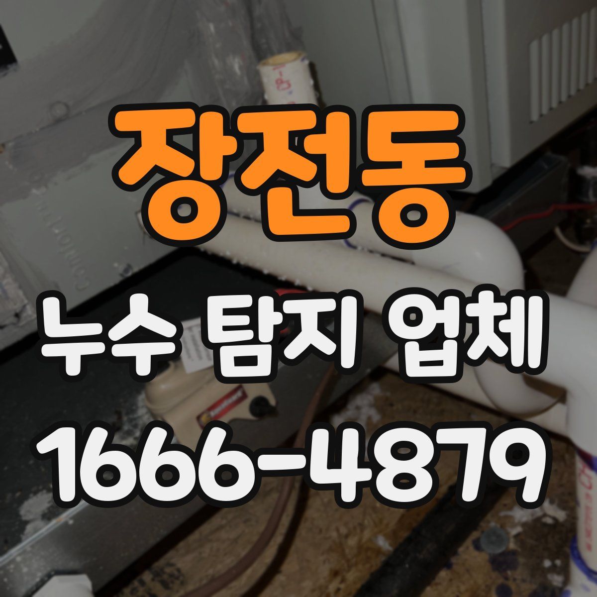 장전동 누수 탐지 업체
