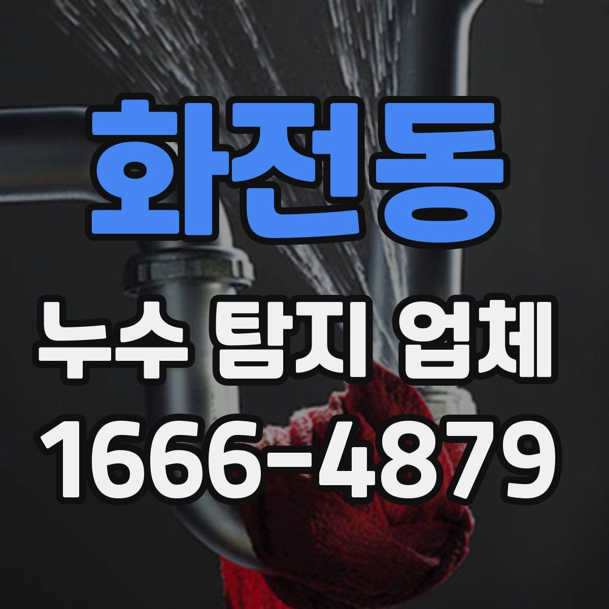 화전동 누수 탐지 업체