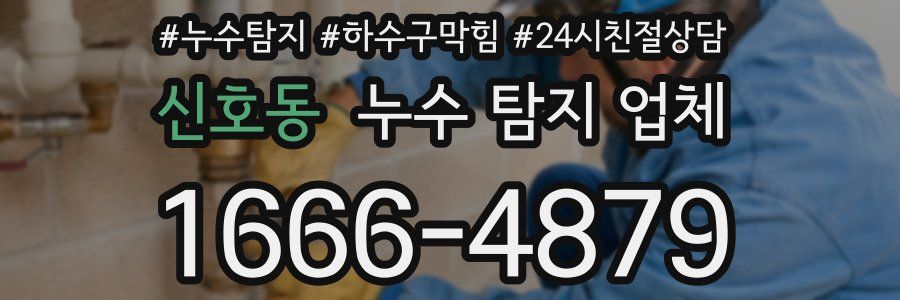 신호동 누수 탐지 업체