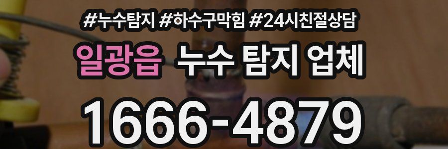 일광읍 누수 탐지 업체