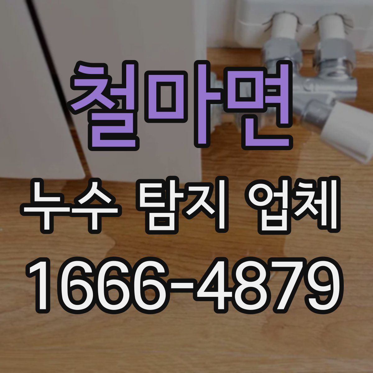 철마면 누수 탐지 업체