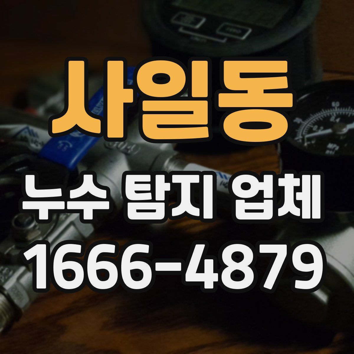 사일동 누수 탐지 업체