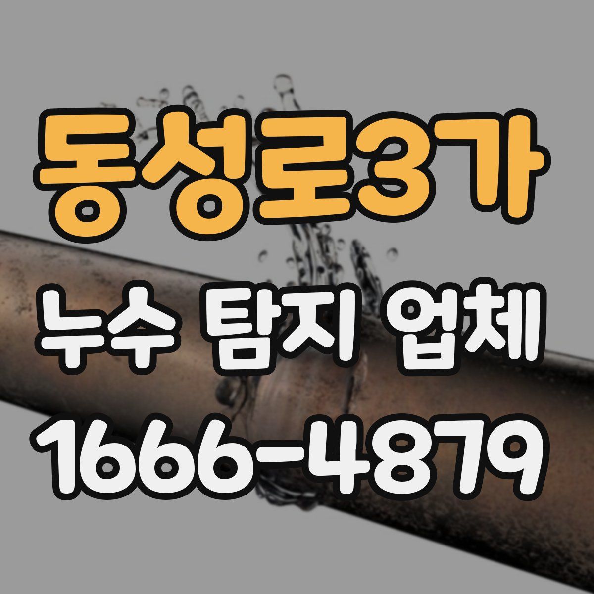 동성로3가 누수 탐지 업체