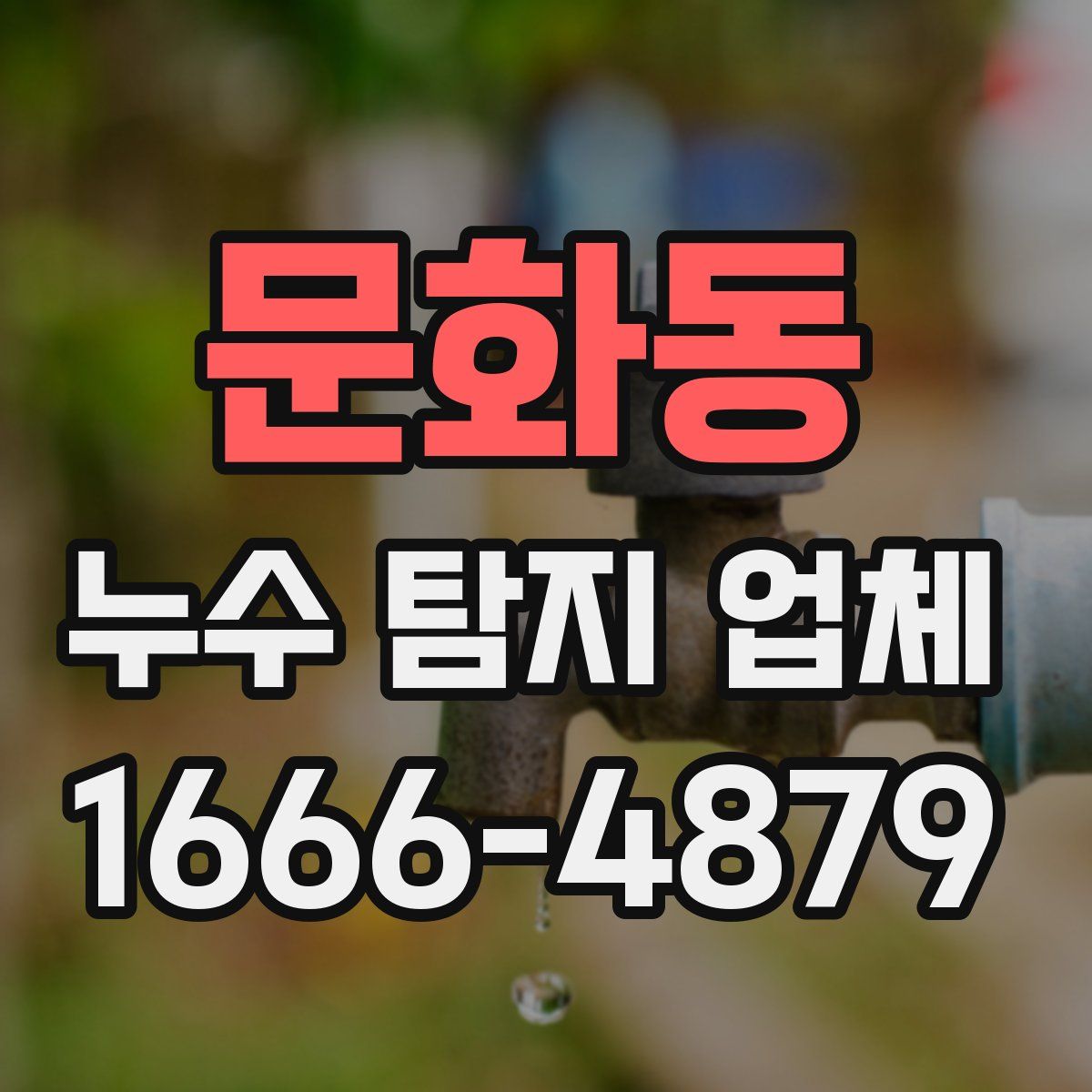 문화동 누수 탐지 업체