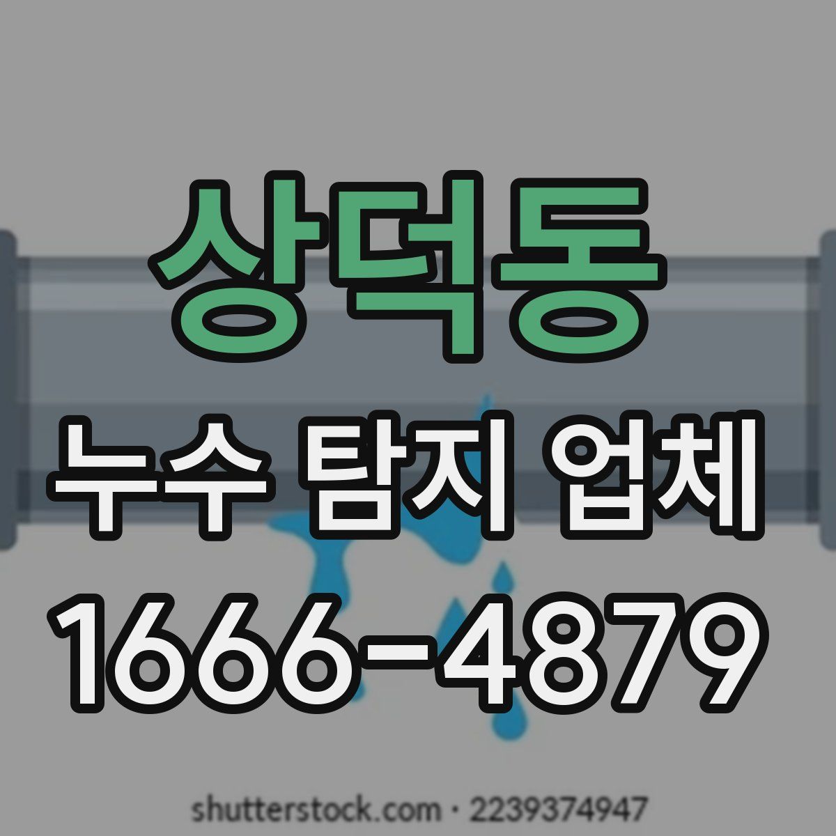 상덕동 누수 탐지 업체