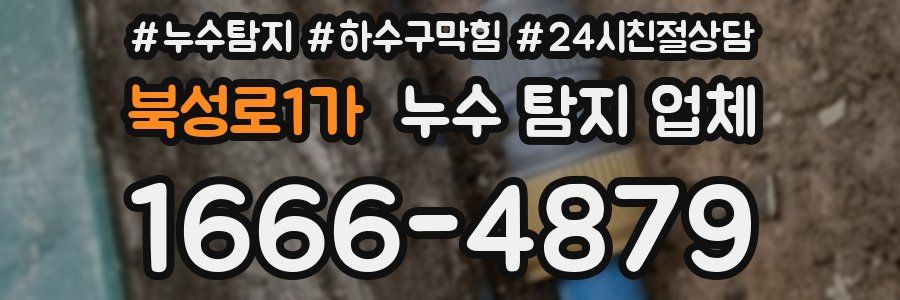 북성로1가 누수 탐지 업체