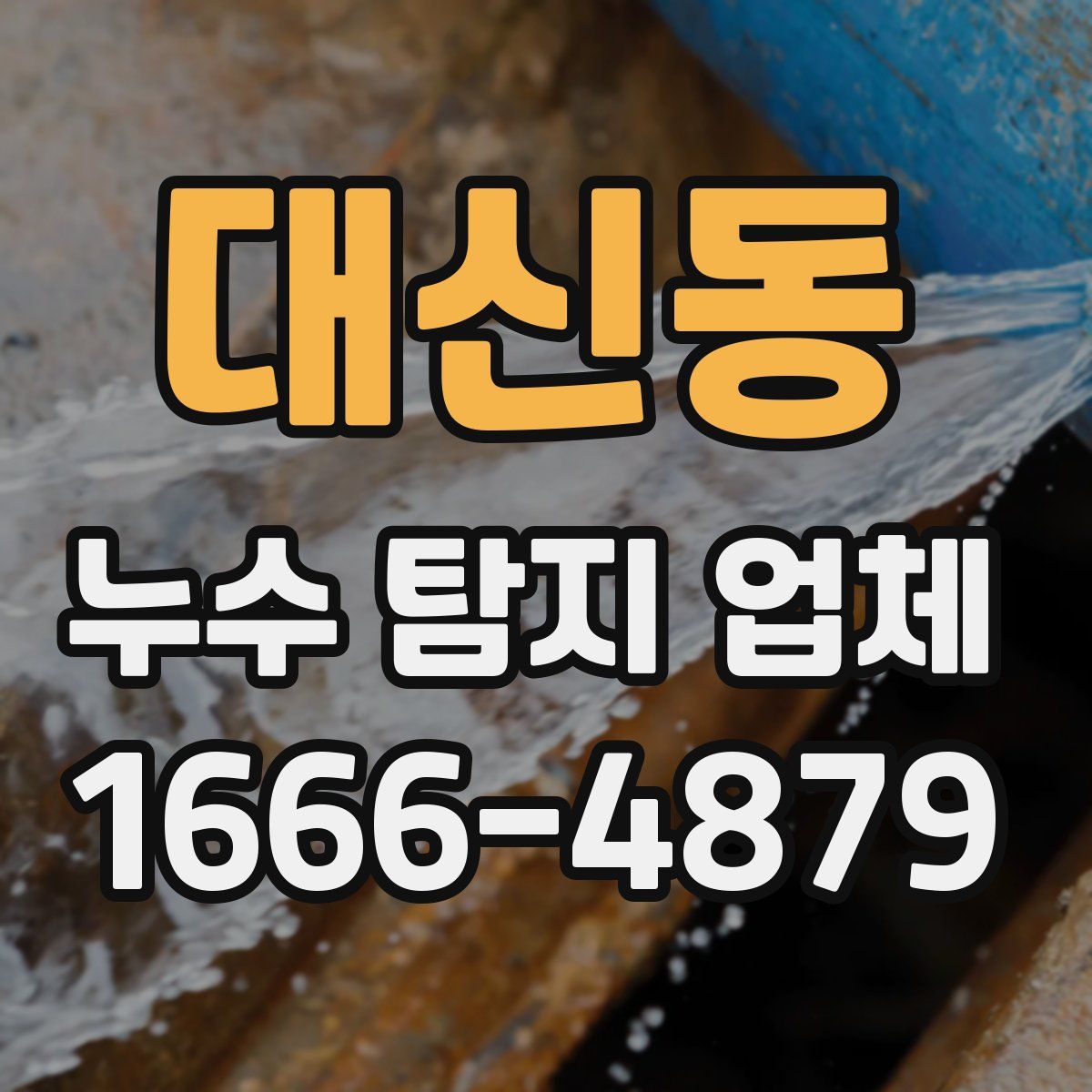 대신동 누수 탐지 업체