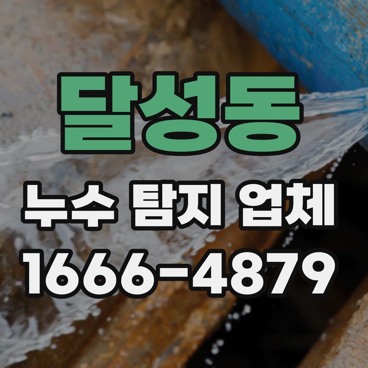 달성동 누수 탐지 업체