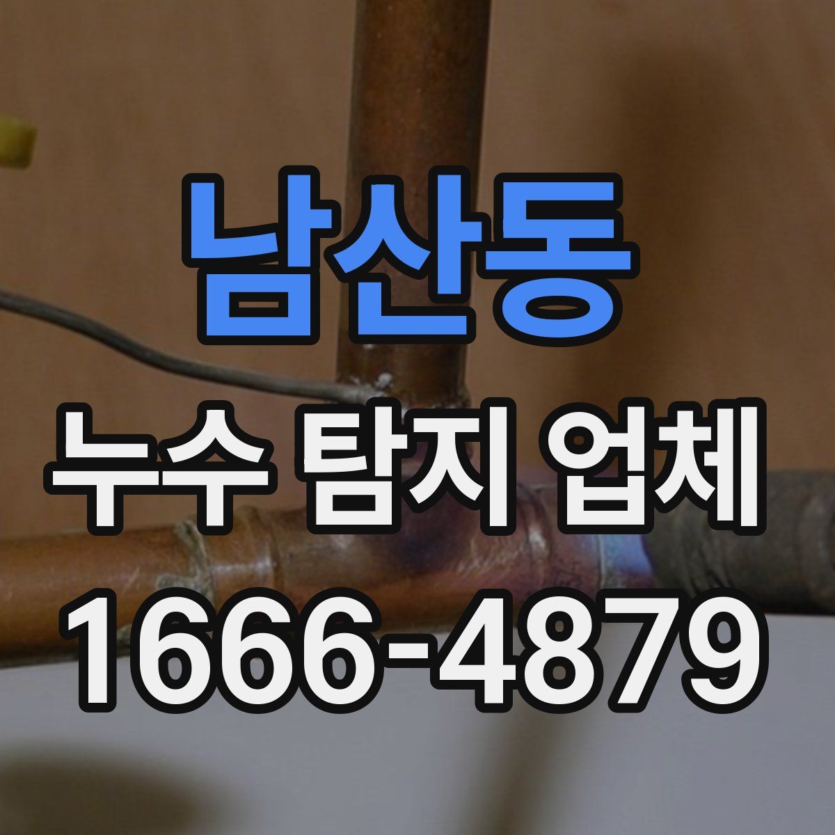 남산동 누수 탐지 업체