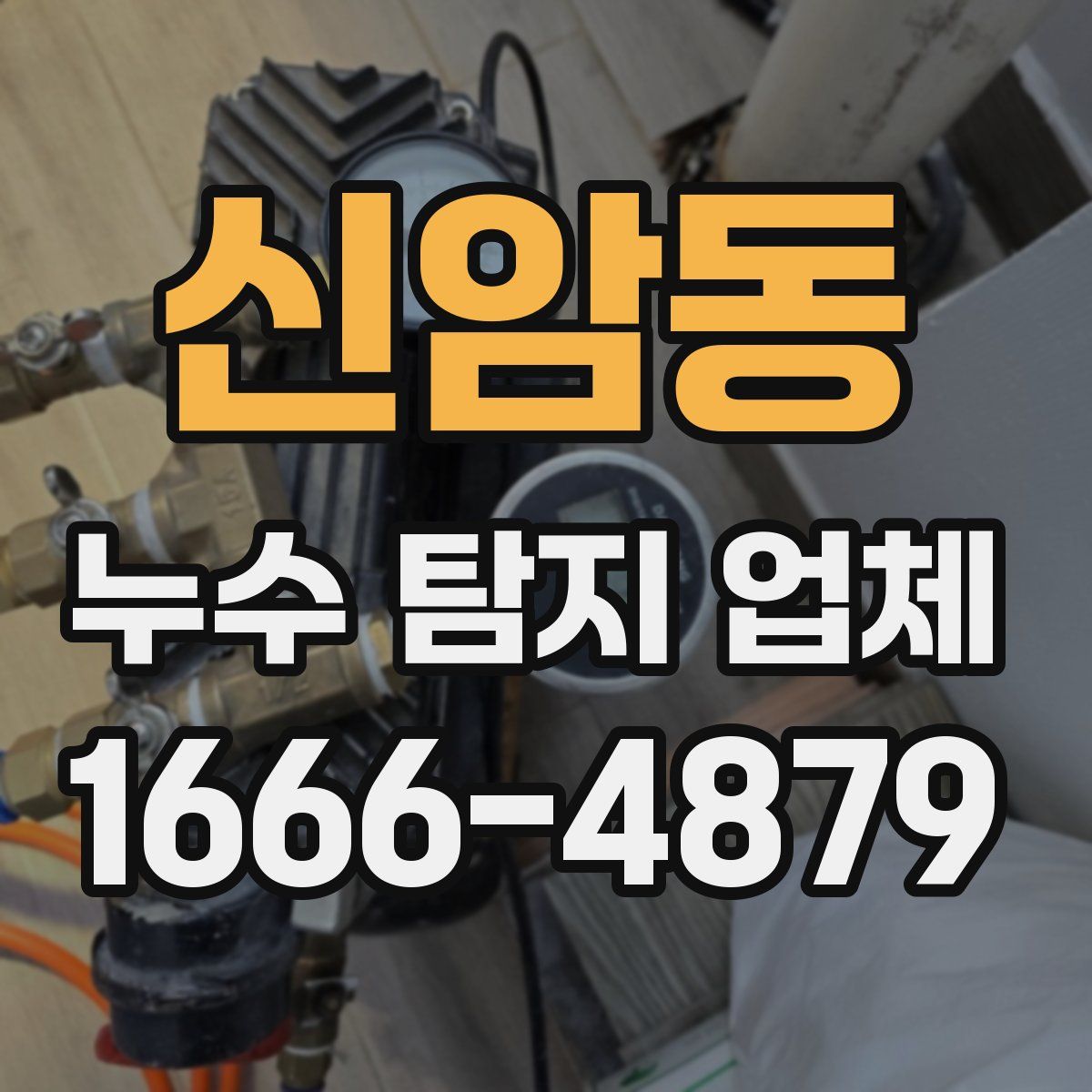 신암동 누수 탐지 업체